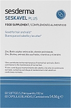 Пищевая добавка для укрепления волос и ногтей - Sesderma Laboratories Seskavel Plus — фото N1