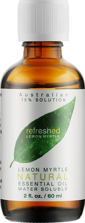Эфирное масло австралийского лимонного мирта 15% водный раствор - Tea Tree Therapy Lemon Myrtle Essential Oil — фото N1