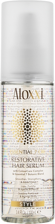 УЦІНКА Сироватка для волосся - Aloxxi Essential 7 OIL Restorative Hair Serum * — фото N1