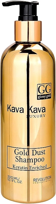 Шампунь для сухого та пошкодженого волосся - Kava Kava Gold Dust Shampoo — фото N1