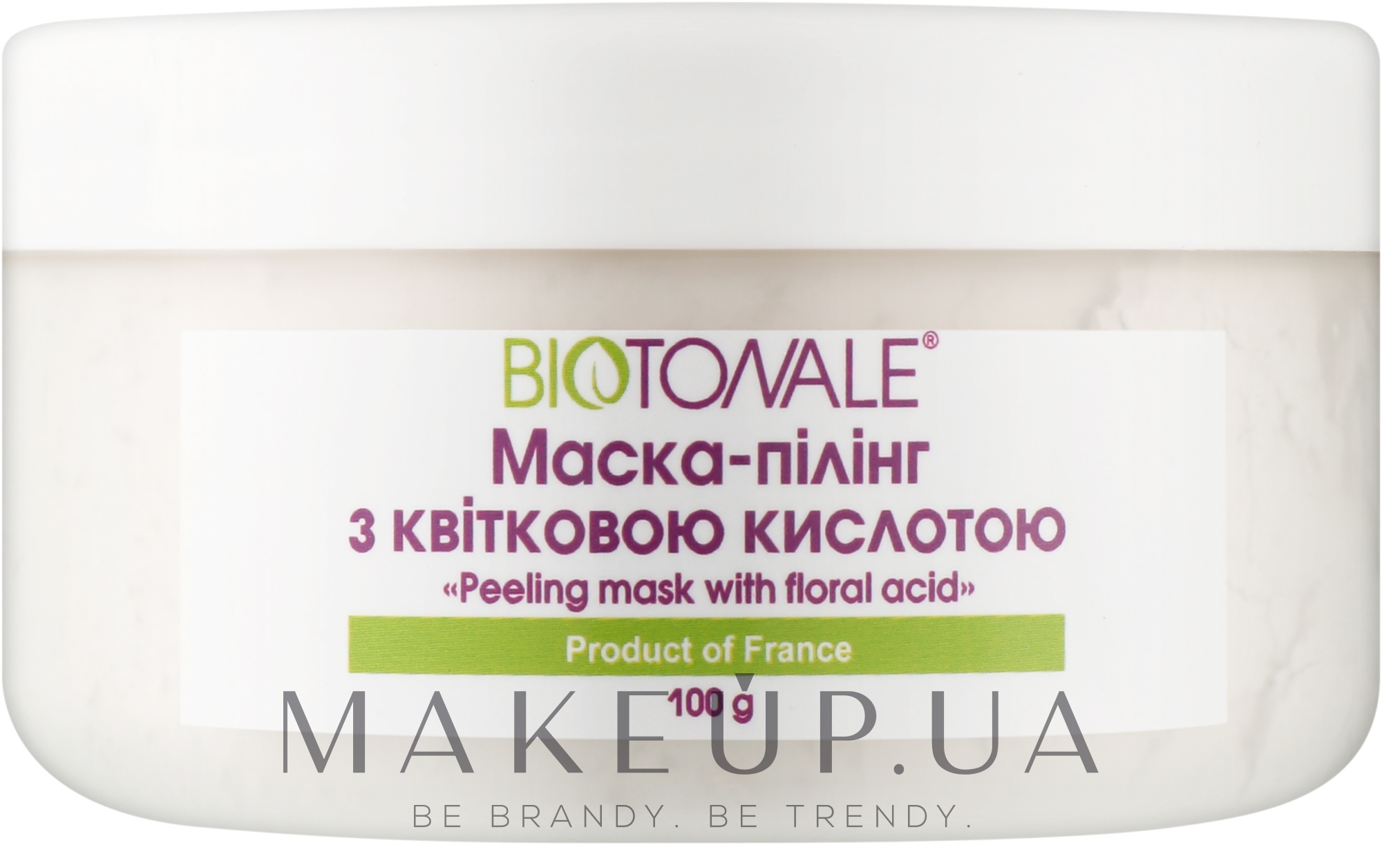 Маска-пилинг с цветочной кислотой - Biotonale Peeling Mask Floral Acid — фото 100g