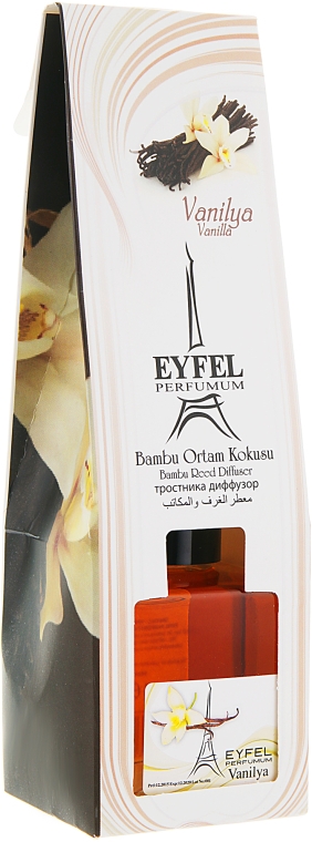 Аромадифузор - Eyfel Perfume Reed Diffuser Vanilla — фото N6