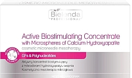 Антивозрастной концентрат с трипептидом меди - Bielenda Professional Meso Med Program Active Biostimulating Concentrate — фото N1