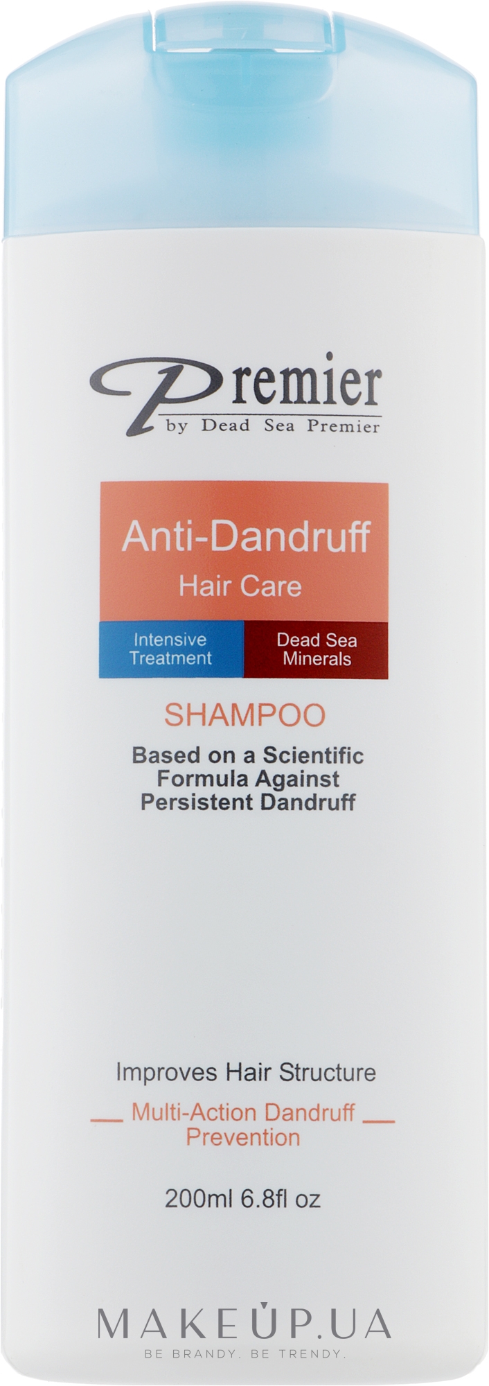 Шампунь від лупи - Premier Dead Sea Anti-Dandruff Shampoo — фото 200ml