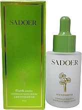 Ночная сыворотка для лица с центеллой азиатской - Sadoer Centella Asiatica Overnight Moist Serum — фото N1