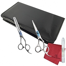 Набір ножиць для підстригання волосся - Olivia Garden Set Xtreme 5.75' + 6.35' — фото N1