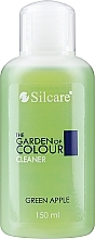 Знежирювач для нігтів "Зелене яблуко" - Silcare Cleaner The Garden Of Colour Green Apple — фото N1