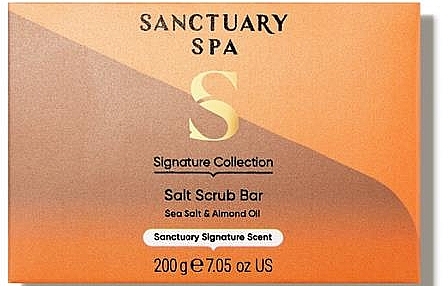 Соляной скраб для тела - Sanctuary Spa Signature Salt Scrub Bar — фото N1