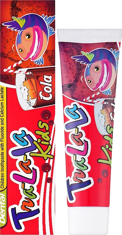 Зубна паста "Cola" для дітей - Dental Tra-La-La Kids Toothpaste — фото N2