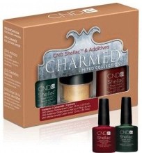 Парфумерія, косметика Міні набір №2 - CND Shellac Charmed Limited Collection