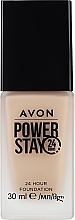 Тональна основа, суперстійка - Avon Power Stay 24H — фото N2