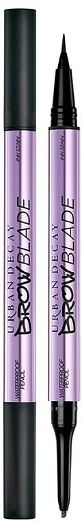 Двусторонний карандаш для бровей - Urban Decay Brow Blad Ink Stain + Waterproof Pencil — фото N1