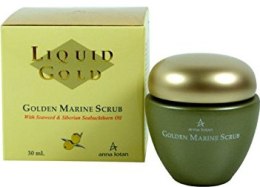 Парфумерія, косметика "Золотий" пілінг - Anna Lotan Liquid Gold Golden Marine Scrub (пробник)