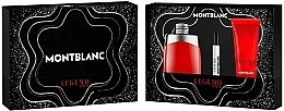 Духи, Парфюмерия, косметика Montblanc Legend Red - Набор (edp/100ml + edp/7.5ml + sh/gel/100ml)