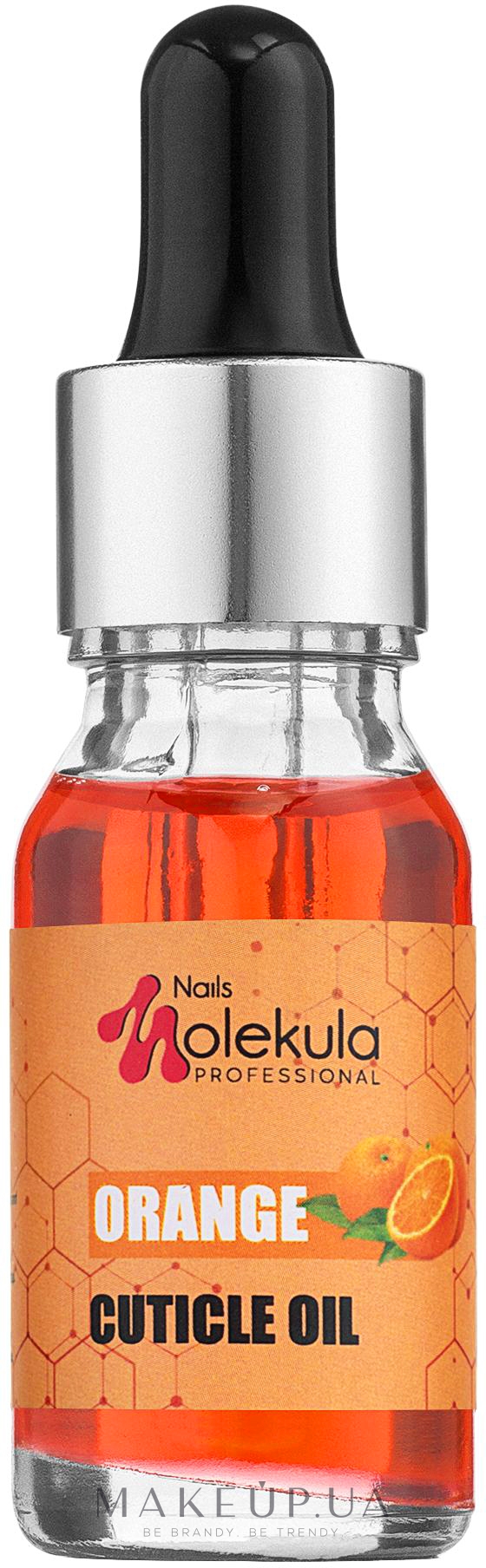 Олія по догляду за кутикулою "Апельсин" - Nails Molekula Professional Cuticle Oil — фото 15ml