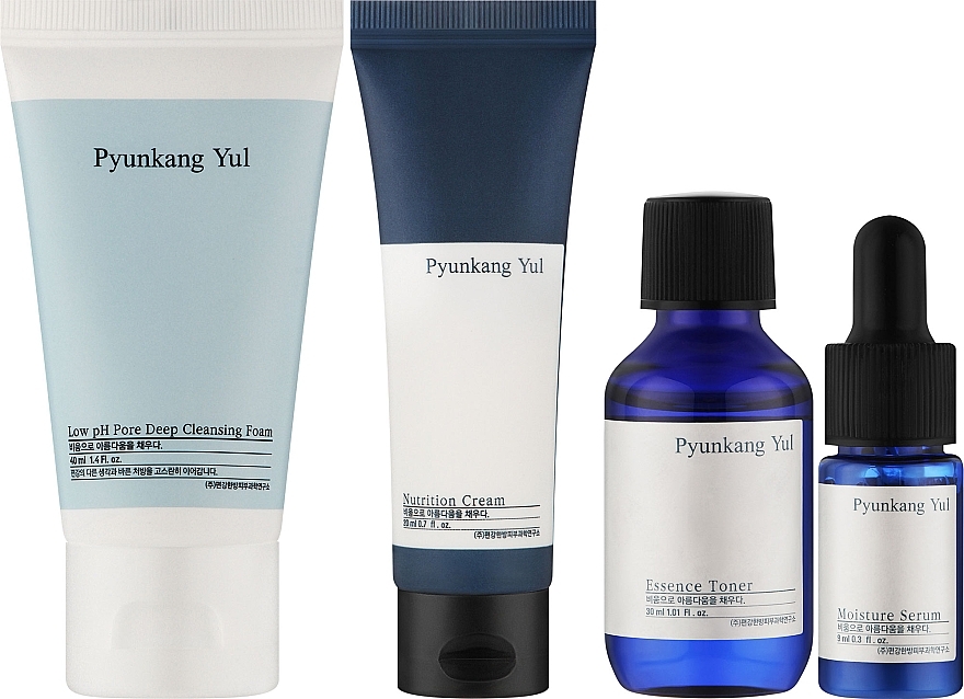 Набор миниатюр - Pyunkang Yul Pyunkang Miniature (toner/30ml + cr/20ml + foam/40ml +serum/10ml) — фото N2