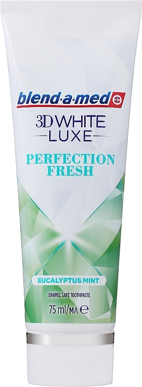 Зубная паста - Blend-a-med 3D White Luxe Perfection Fresh Eucalyptus Mint — фото N1