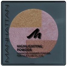 Парфумерія, косметика Пудра для обличчя - Manhattan Pressed Powder Highlighting Powder