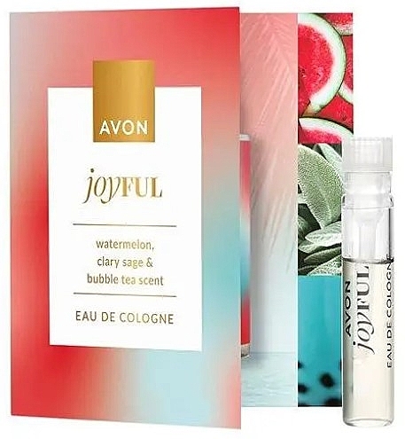 Avon Joyful - Одеколон (пробник) — фото N1