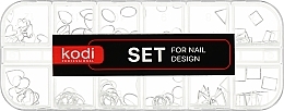 Набор для дизайна ногтей, микс №1 - Kodi Professional Set For Nail Design — фото N1
