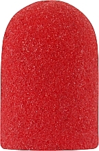 Парфумерія, косметика Ковпачок червоний, діаметр 16 мм, абразивність 120 грит, CR-16-120 - Nail Drill