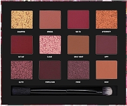 Палетка теней - W7 Let's Party With Vickaboo Pressed Pigment Palette — фото N2
