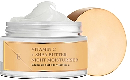 Увлажняющий ночной крем с маслом Ши и витамином С - Eclat Skin London Vitamin C + Shea Butter Night Moisturiser — фото N1