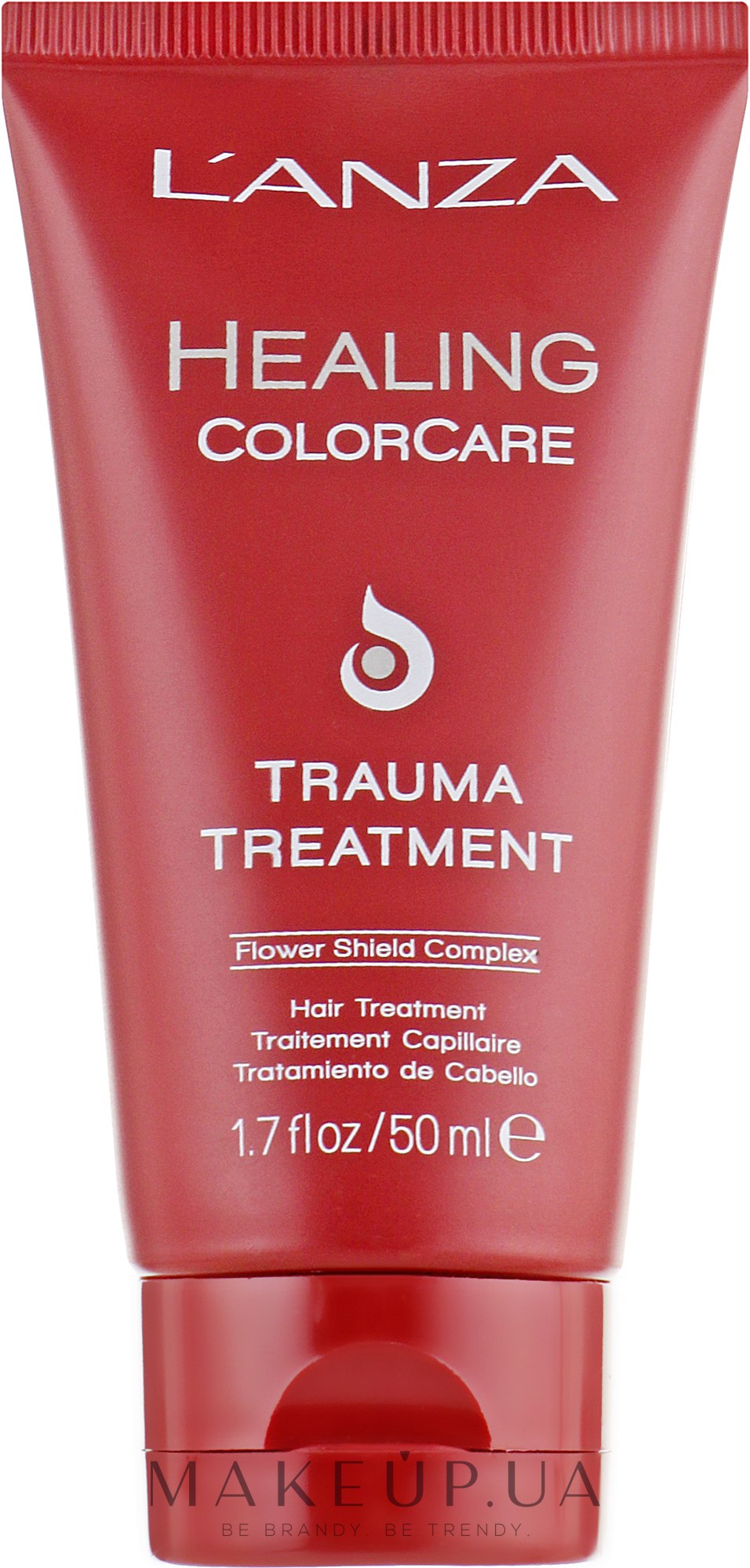 Маска для поврежденных и окрашенных волос - L'Anza Healing ColorCare Trauma Treatment (мини) — фото 50ml
