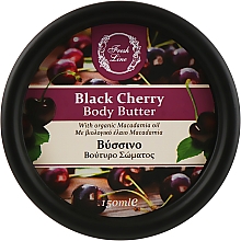 Крем-масло для тіла "Черешня" - Fresh Line Black Cherry Body Butter — фото N1