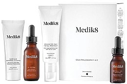 Парфумерія, косметика Набір - Medik8 CSA Philosophy Kit (f/gel/40ml + ser/30ml + f/cr/50ml + ser/15ml)