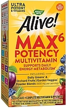 Парфумерія, косметика Мультивітаміни - Nature’s Way Alive! Max6 Daily Multi-Vitamin Without Iron