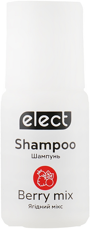 Шампунь для волосся "Ягідний мікс" - Elect Shampoo Berry Mix (міні) — фото N1