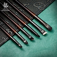 Набір пензлів для макіяжу, 20 шт. - Eigshow Beauty Chinese Dragon Ebony Professional — фото N2