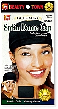 Парфумерія, косметика Шапочка під перуку, чорна - Beauty Town Luxury Elastic Satin Dome Cap Black