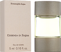 Ermenegildo Zegna Essenza di Zegna - Туалетная вода (мини) — фото N2