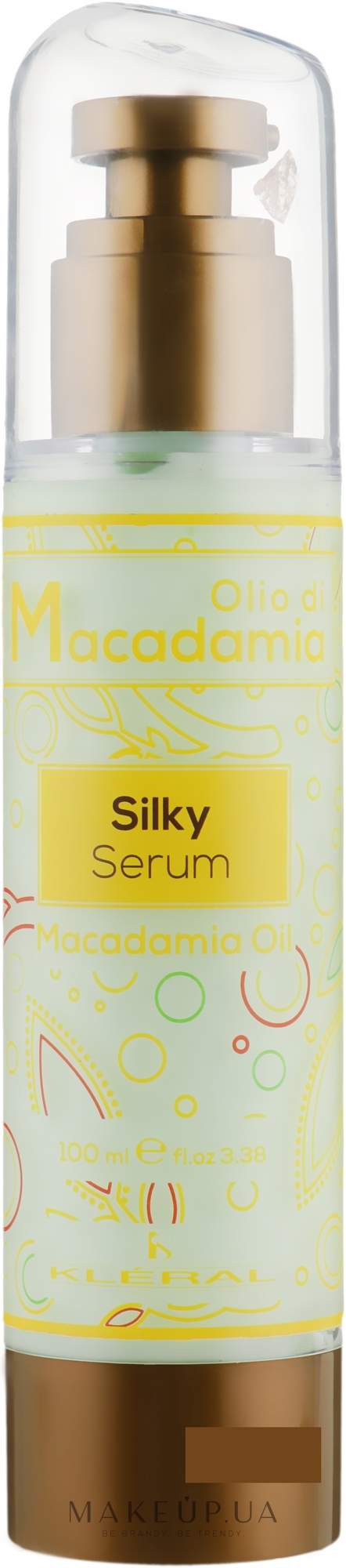 Флюид-шелк с маслом макадамии - Kleral System Olio Di Macadamia Silky Serum — фото 100ml