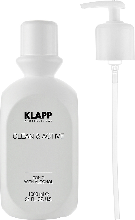 Тонік для обличчя - Klapp Clean & Active Tonic with Alcohol — фото N5