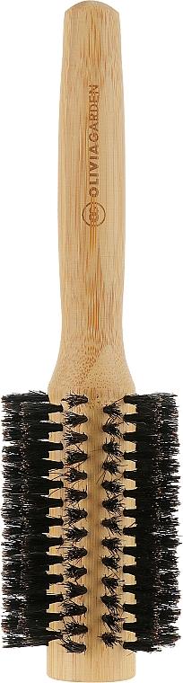 Бамбуковий брашинг з натуральною щетиною, 30 мм - Olivia Garden Bamboo Touch Boar — фото N1
