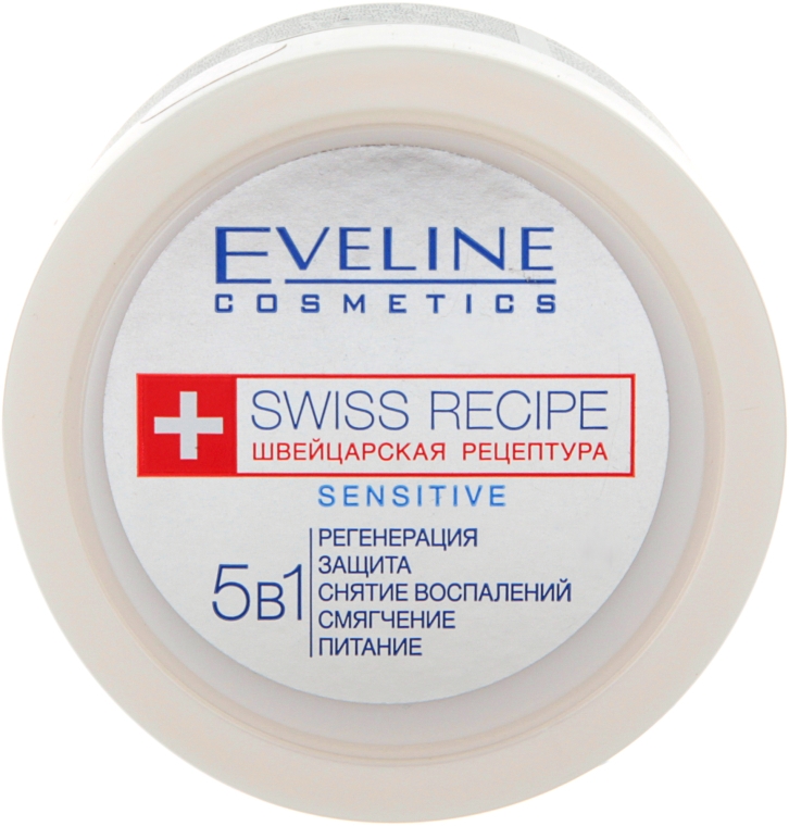 Крем для обличчя і тіла 5в1 для чутливої шкіри - Eveline Cosmetics Swiss Recipe Sensitive