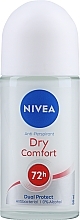 Дезодорант кульковий "Захист і комфорт", 72 години - NIVEA Dry Comfort Anti-Perspirant — фото N1
