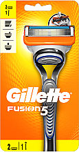 Парфумерія, косметика УЦІНКА! Бритва з 2 змінними касетами - Gillette Fusion *