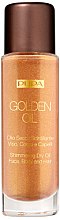 Духи, Парфюмерия, косметика Мерцающее сухое масло - Pupa Golden Oil