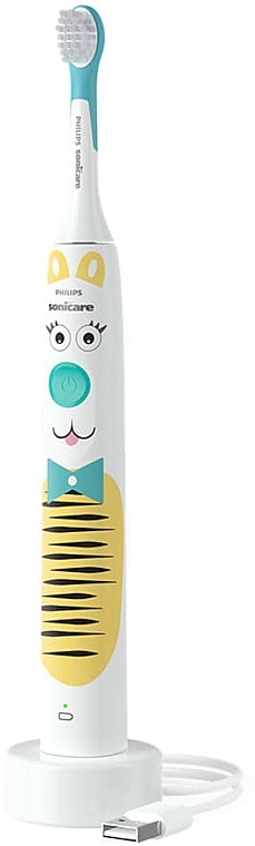 Электрическая звуковая зубная щетка для детей - Philips Sonicare For Kids Design A Pet Edition HX3601/01 — фото N2