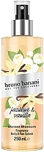 Парфумерія, косметика Bruno Banani Sunset Blossom Jasmine & Vanilla Body & Hair Splash - Спрей для тіла