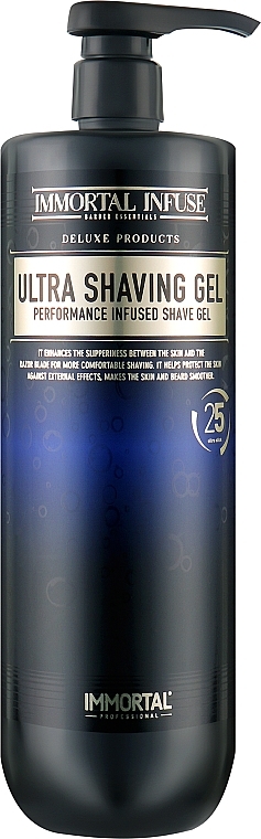 Гель для гоління - Immortal Infuse Ultra Shaving Gel — фото N1