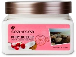 Парфумерія, косметика Таюче масло для тіла - Sea of Spa Body Butter Litchi & Coconut Milk Aroma