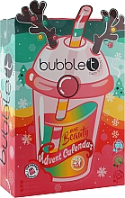 Духи, Парфюмерия, косметика Подарочный набор - Bubble T Big Beauty 24 Day Advent Calendar (jelly/3x20ml + b/lot/3x20ml + sh/gel/3x20ml + scrub/2x20ml + h/cr/2x20ml + bath/bag/3x40ml + bath/bomb/3x20g + bath/pearl/3piece + sh/gel/65ml + washcloth)