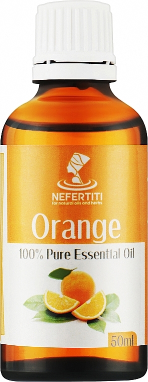 Ефірна олія апельсина - Nefertiti Orange 100% Pure Essential Oil — фото N1