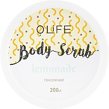 Духи, Парфюмерия, косметика УЦЕНКА Скраб для тела "Лимонад" - O.life Body Scrub Lemonade *