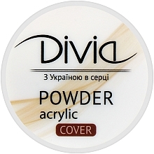 Акрилова пудра камуфлювальна - Divia Acrylic Powder Cover Di1811 — фото N1